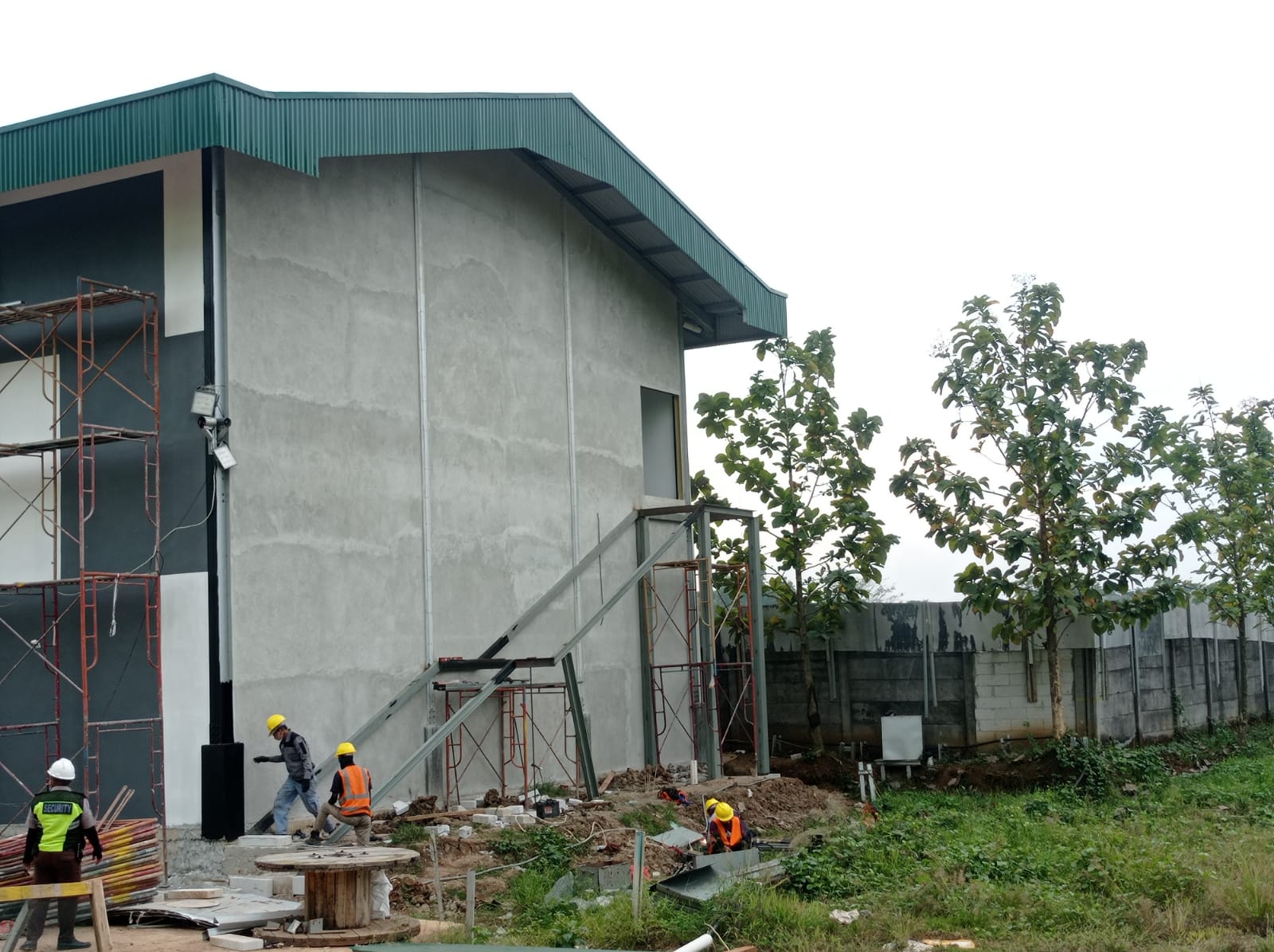 TML - Pekerjaan tangga bangunan masjid